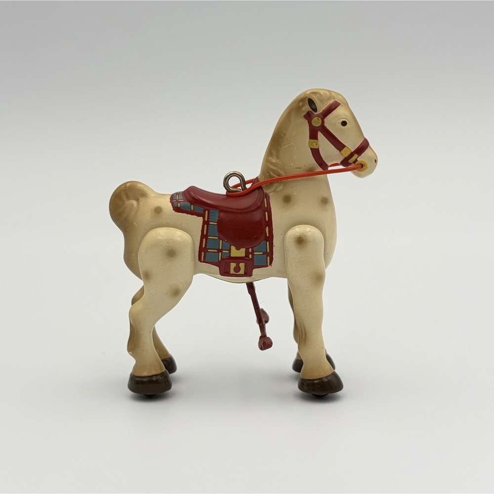 Hallmark Keepsake Ornament 1939 Mobo Horse Sidewalk Cruisers 1998 2nd Vintage - Picture 7 of 11